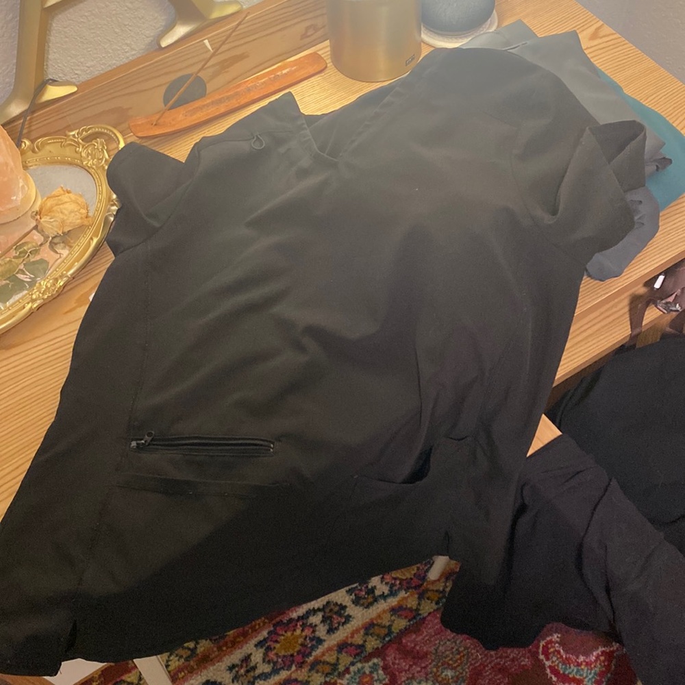 Women’s Black Scrub top